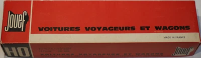 JOUEF Boite vide fourgon à bagages avec feux rouges CIWL ep II-III HO 1/87 - Photo 1/3