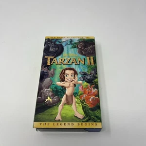 Tarzan II 2 VHS Kassette 2005 Disney Movie Club exklusiver Late Release Animationsfilm - Bild 1 von 6