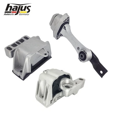 Original Hajus 3x Motorlager Getriebelager Audi A3 VW Golf 4 Skoda Seat 1.8T - Bild 1 von 4