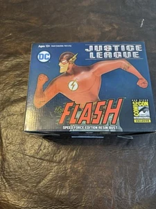 DC Justice League FLASH SPEED FORCE Bust Statue /650 SDCC EXCLUSICE 2017 SEALED - Picture 1 of 10