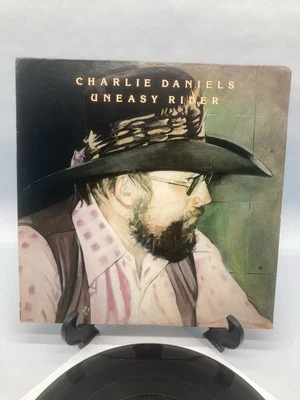 Charlie Daniels Uneasy Rider Vintage Vinyl LP 1973 Epic Record E 34369 - Image 1 of 4