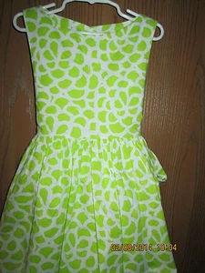 Oscar de la Renta Green Dress Size 6Y - Picture 1 of 5