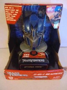 TRANSFORMERS ~ 2-IN-1 BEAMERS ~ OPTIMUS PRIME ~ 2007 ~ NEW ~ NEEDS BATTERIES
