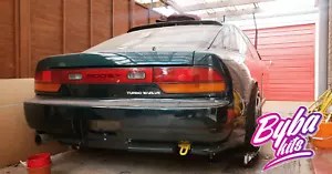 180sx Rear bumper Kouki Type X Style For Nissan 200sx S13 Square register plate - Bild 1 von 8