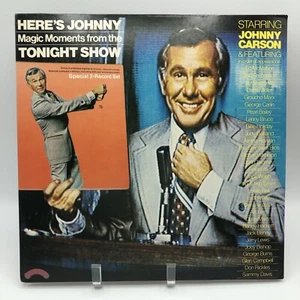 1974 Johnny Carson Magic Moments From The Tonight Show Dbl Vinyl Lp w/ Poster /b - Picture 1 of 9