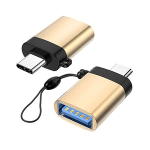 Universal Aluminum Type-c To USB 3.0 Adapter OTG Adapter Small Portable Adaptors - Zdjęcie 1 z 11