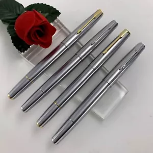 Wing Sung 601 Vacumatic Steel Fountain Pen Extra Fine Nib 0.38mm Writing Gift #p - Picture 1 of 14
