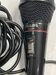 Karaoke Philips PH62080 Dynamic Cable Microphone Fast Ship Nice Wow Deal$$$$$$$$ - Picture 1 of 12