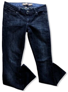 Paige Gr. 26 Premium Denim Laguna Slim Boot Cut Straight Jeans Dark Wash - Bild 1 von 7