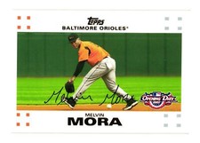 2007 Topps Opening Day #219 Melvin Mora Baltimore Orioles