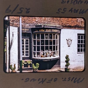 Windsor, Inglaterra 1955 Ye Olde Nell Gwynn Tearoom 35 mm película foto diapositiva Reino Unido D3 - Imagen 1 de 3