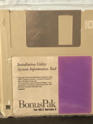 14 disquetes sellados de 3,5", IBM OS/2 Ver3 para aplicaciones Windows y OS/2 LEER PLS Foto 1 de 4