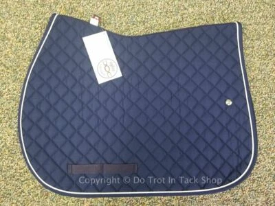 OGILVY EQUESTRIAN Ogilvy Jump Profile Pad - Navy/White/Navy