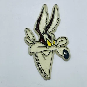 Vintage Wile E Coyote Vintage LOONEY TUNES Rubber Fridge Magnet  1997 / 2000 WB - Picture 1 of 7