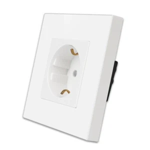 Steckdose 1 Fach Schuko Steckdosen-Modul + Rahmen Unterputz (auch mit USB) WEIß - Bild 1 von 13
