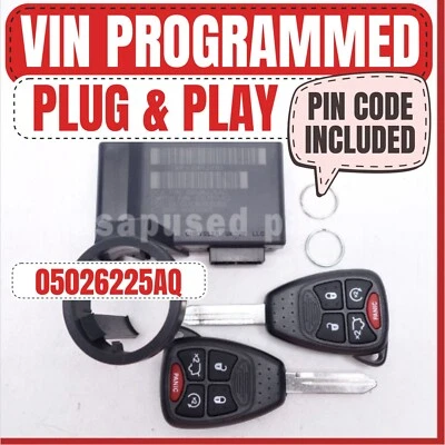 📮 VIN INMOVILIZADOR PLUG & PLAY PROGRAMADO JEEP BRÚJULA PATRIOT 05026225AQ 📮 Foto 1 de 4