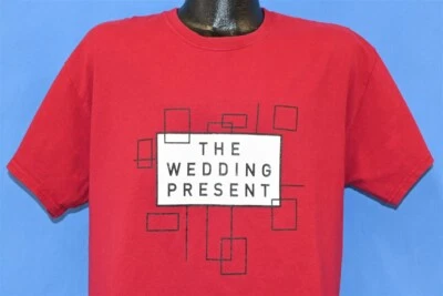 Y2K EL REGALO DE BODAS BANDA DE ROCK INGLESA DAVID GEDGE Camiseta GRANDE L Foto 1 de 3