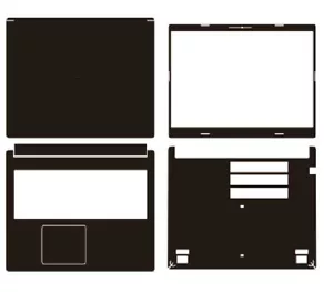 Carbon fiber Vinyl Laptop Sticker Skin Decal Cover for Acer Aspire 5 A515-44 15" - Picture 1 of 33