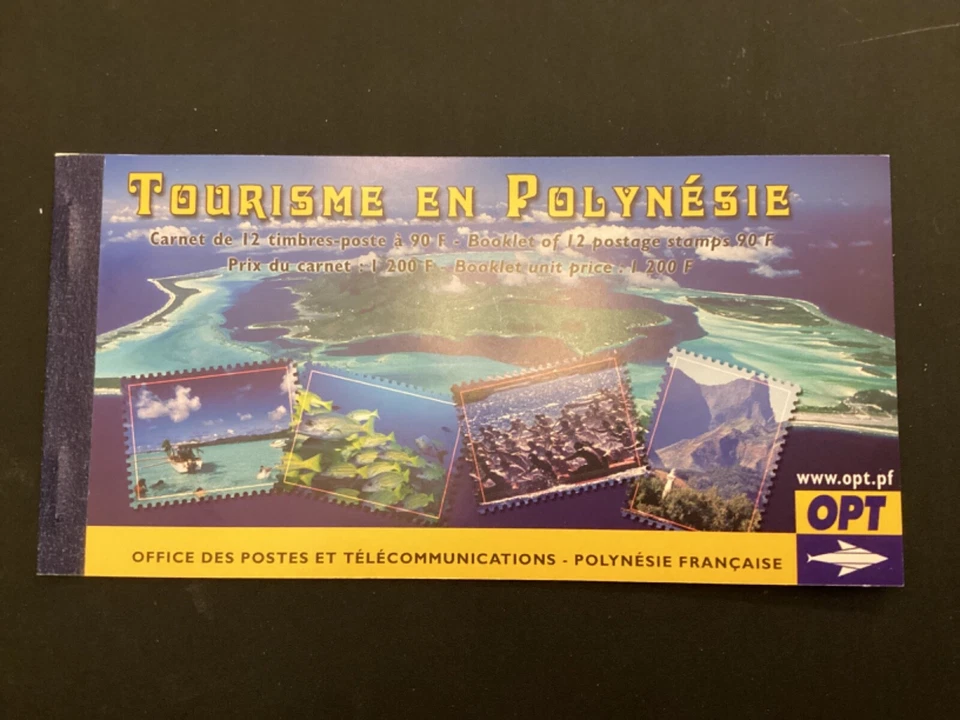 ICOLLECTZONE  French Polynesia 929-930 VF NH complete booklet and set - Image 1 of 1