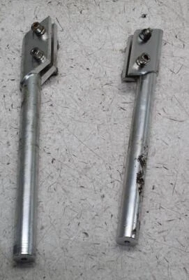 2006 SUZUKI GS500F LEFT RIGHT CLIP ON ONS HANDLEBARS PAIR SET STRAIGHT  - Image 1 of 4