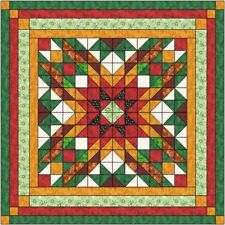 Quilt Kit Christmas Star Queen Pre-Cut/ Ready to Sew Squares!!