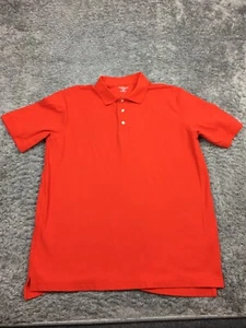 Croft & Barrow Polo Shirt Mens Size Large Tall Orange Cotton LT - Picture 1 of 10