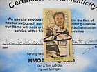 Jimmie Johnson signed 2009 PP #48 POCKET PORTRAIT'S Tobacco mini Card #11 W/COA