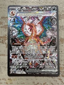 Charizard EX 223/197  Special Illustration Rare  - Pokemon TCG Obsidian Flames