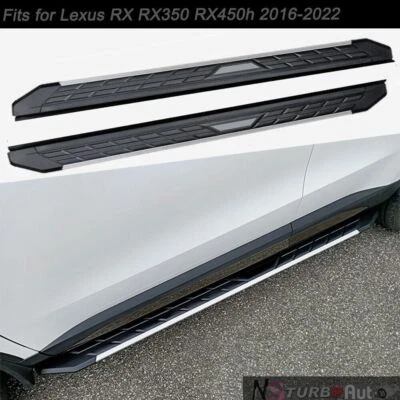 2 piezas para estribo lateral LEXUS RX RX350 RX450h 2016-2022 barra Nerf Foto 1 de 4