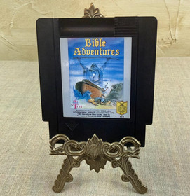 Bible Adventures NES Wisdom Tree Cartridge Tested Clean Authentic Rare Game
