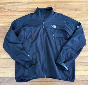 The North Face Mens Large Black Full Zip Summit Series Windstopper Softshell - Picture 1 of 8