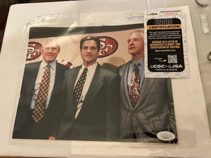 Bill Walsh Mariucci Seifert Autographed 8x10 Photo SF 49ers JSA COA - CG35974 - Picture 1 of 1