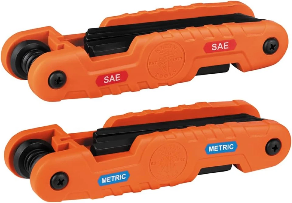 Juego de llaves hexagonales plegables 70552 Pro, SAE de 21 teclas y juego de llaves hexagonales métricas con palanca alta Foto 1 de 4