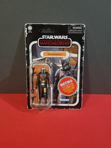 HASBRO - STAR WARS RETRO MANDALORIAN - THE MANDALORIAN 3.75 ACTION FIGURE - Picture 1 of 2