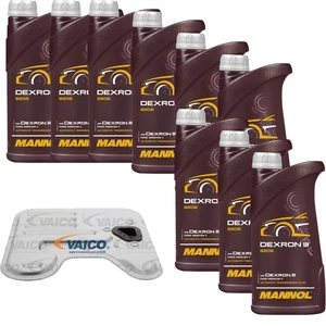 9L mannol Dexron III Vaico Filtro de Aceite Transmisión para Hyundai Matriz 1.6 - Imagen 1 de 3