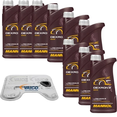 9L mannol Dexron III Vaico Filtro de Aceite Transmisión para Hyundai Matriz 1.6 - Imagen 1 de 3