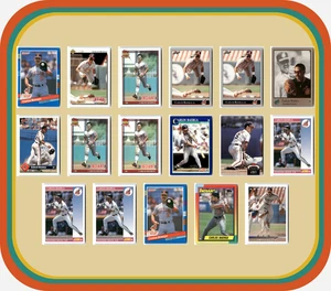 Carlos Baerga Lot (17) Topps/UD/Donruss Leaf Score Stadium Club - Indians - Bild 1 von 20
