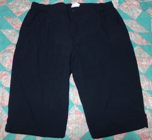 Baleaf Womens Size XL Black Below Knee Biking Hiking Nylon Bermuda Shorts - Picture 1 of 2
