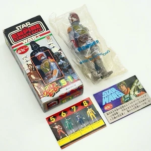 【Unopened Inner Bag】Popy Star Wars Boba Fett Vintage Kenner Japan Original - Picture 1 of 9