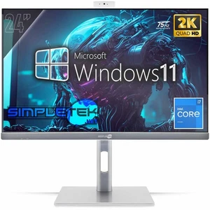 Tout en Un 24 " 2K 75HZ i7 6° Gen Victoire 11 RAM 16GB SSD 480GB Jeux Rendu Vesa - Afbeelding 1 van 9