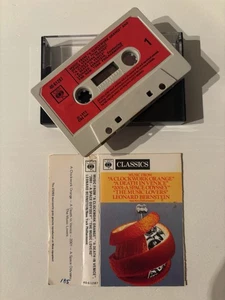 MUSIC FROM VARIOUS FILMS - BERNSTEIN, NY PHILHARMONIC (RARE UK CASSETTE TAPE) - Picture 1 of 6