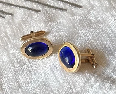 Gemelos Kreisler Blue Stone 1/20 12KGF Calidad EE. UU.  Foto 1 de 4