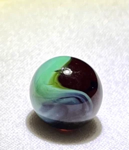 Parche de vidrio ámbar transparente vintage mármol como nuevo 5/8" envío combinado 🇺🇸 - Imagen 1 de 8