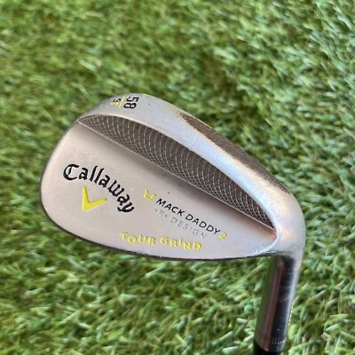 Callaway Mack Daddy 2 Lob Wedge 58° 9° T-Grind Steel Wedge Flex 35.25" - Изображение 1 из 4
