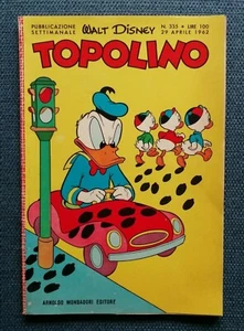 "TOPOLINO numero 335" Walt Disney 1962 con figurine - Picture 1 of 3