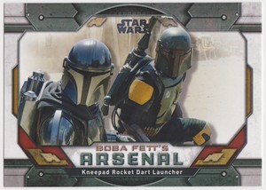 Star Wars 2022 Topps The Book Of Boba Fett Boba Fetts Arsenal BA-7