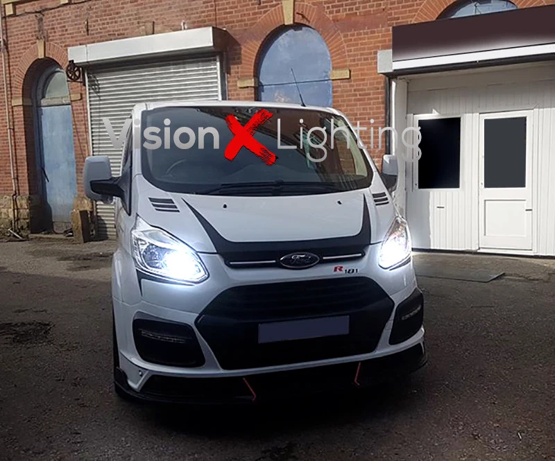 Ford Transit Custom 2012-2023 Upgrade Bulbs H7 LED 300% Bright 6000lm White — 第 1/1 张图片