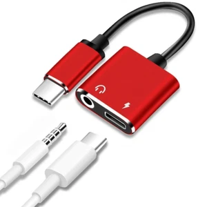 Adattatore auricolare AUX da Type C a 3,5 mm - ricarica e musica 2 in 1 - più colori - Foto 1 di 15