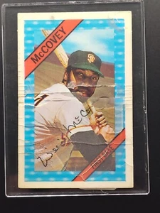 Willie Lee McCovey Signed Card - Picture 1 of 3