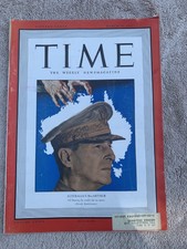 Vintage Time Magazine March 30, 1942 Australia’s MacArthur